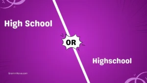 High School or Highschool